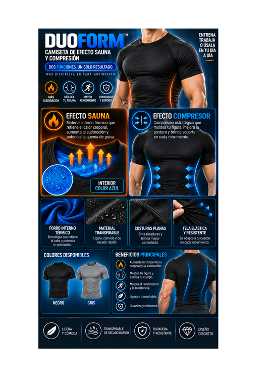 Camiseta de Doble Efecto